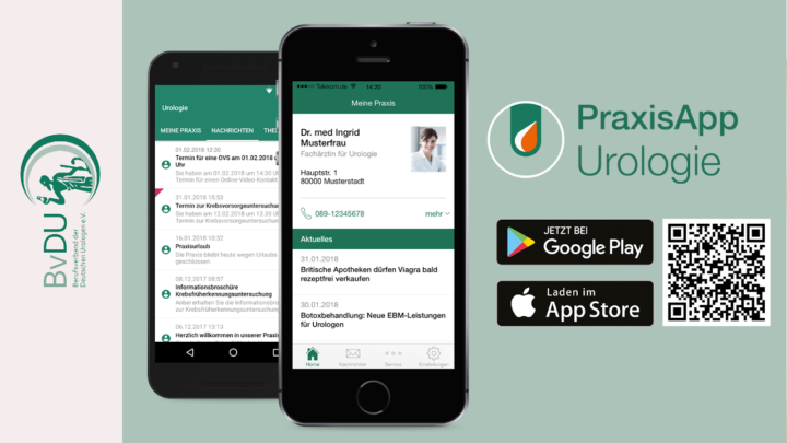 Die neue PraxisApp „Urologie“: Neue Wege der Arzt-Patienten-Kommunikation