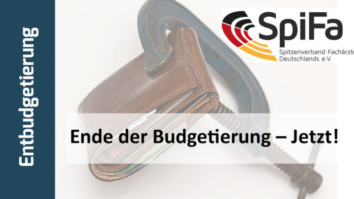 Ende der Budgetierung – Jetzt!